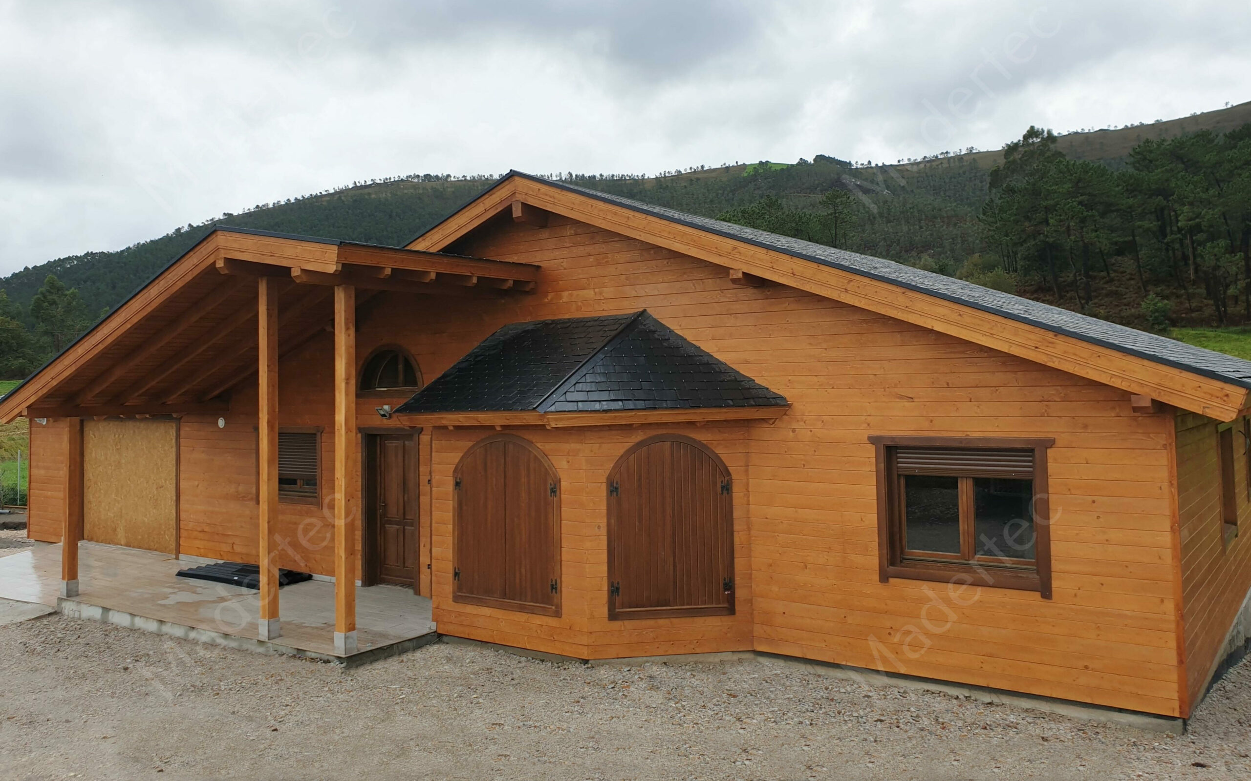 maison en bois