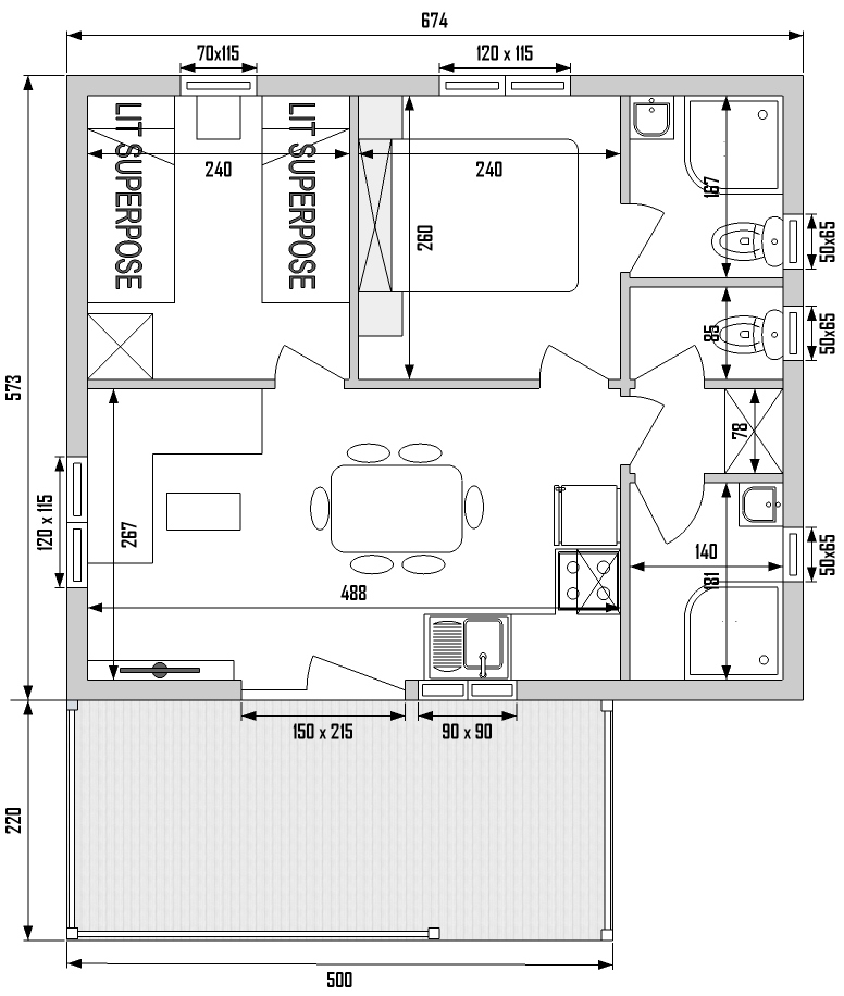 palace 2 habitaciones